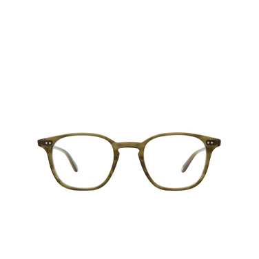 Garrett Leight CLARK Eyeglasses OT olive tortoise - front view
