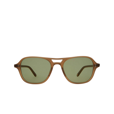 Garrett Leight DOC Sunglasses mc/sfgrn matte caramel - front view