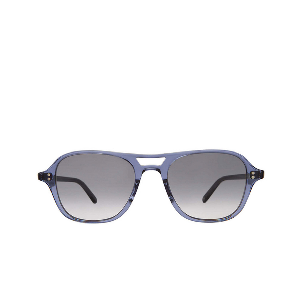 Garrett Leight DOC Sunglasses PACB/SFRAIG Pacific Blue - front view
