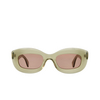 Lunettes de soleil Garrett Leight DOLORES SUN SGL/BOR sea glass - Vignette du produit 1/4