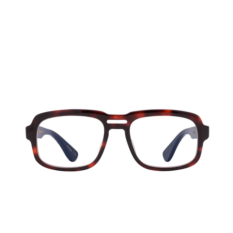 Garrett Leight GLCO X MASSIMO ALBA Eyeglasses LUC red tortoise - 1/5