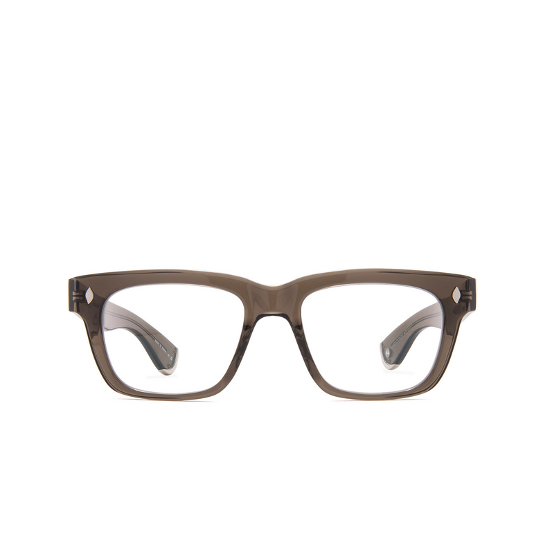 Garrett Leight GLCO X OFFICINE GÉNÉRALE Eyeglasses BLGL black glass - 1/3