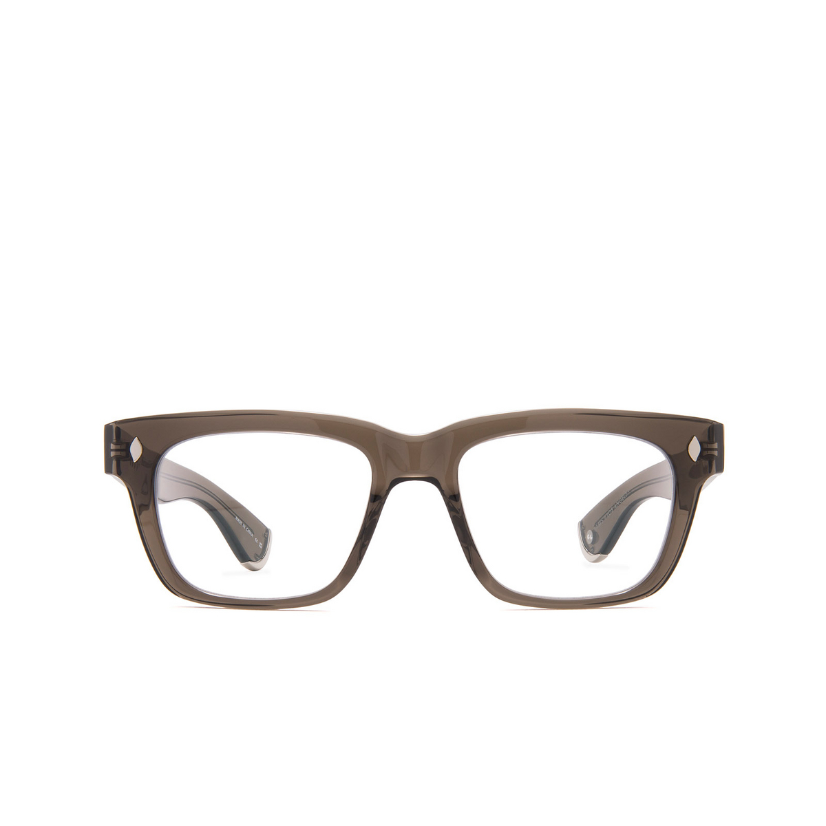 Garrett Leight GLCO X OFFICINE GÉNÉRALE Eyeglasses BLGL Black Glass - front view