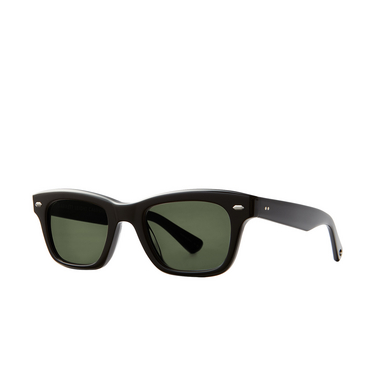 Garrett Leight GROVE Sunglasses BK/G15 black - three-quarters view
