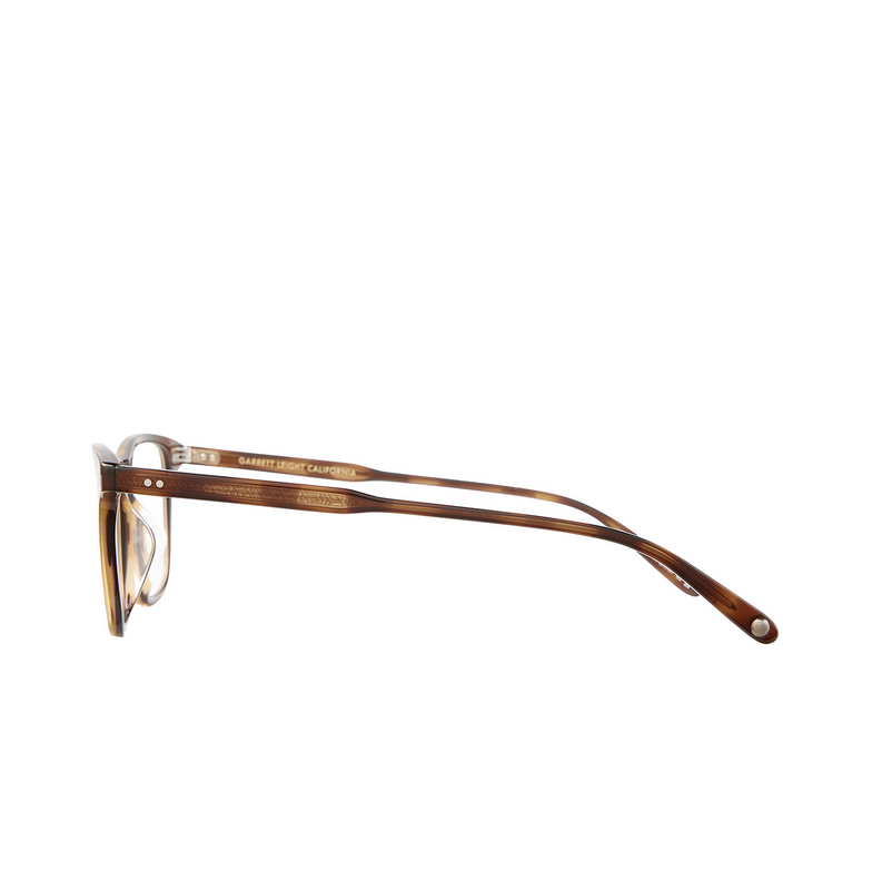 Garrett Leight HAYES Eyeglasses SPBRNSH spotted brown shell - 3/4