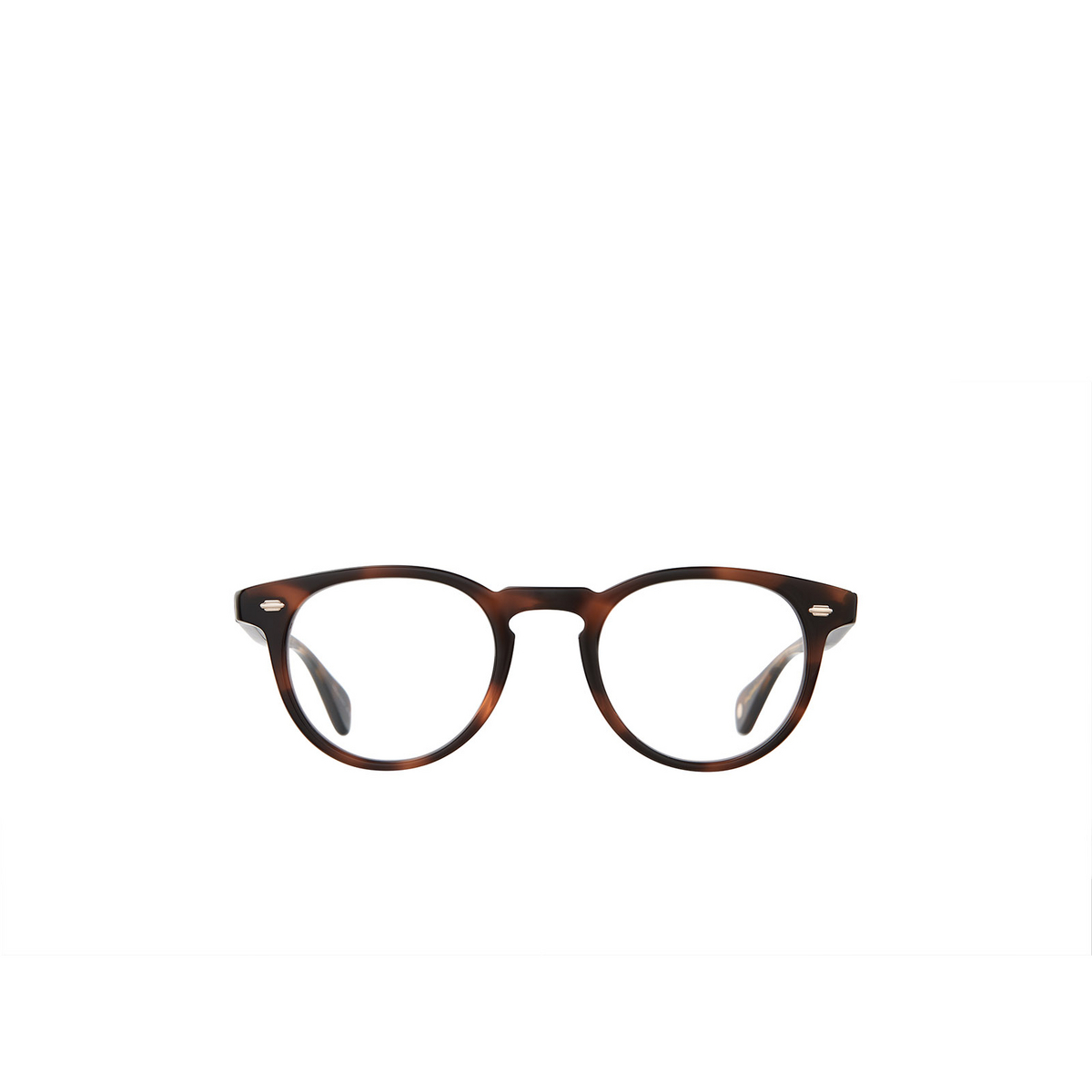 Garrett Leight HERCULES Eyeglasses SPBRNSH Spotted Brown Shell - front view