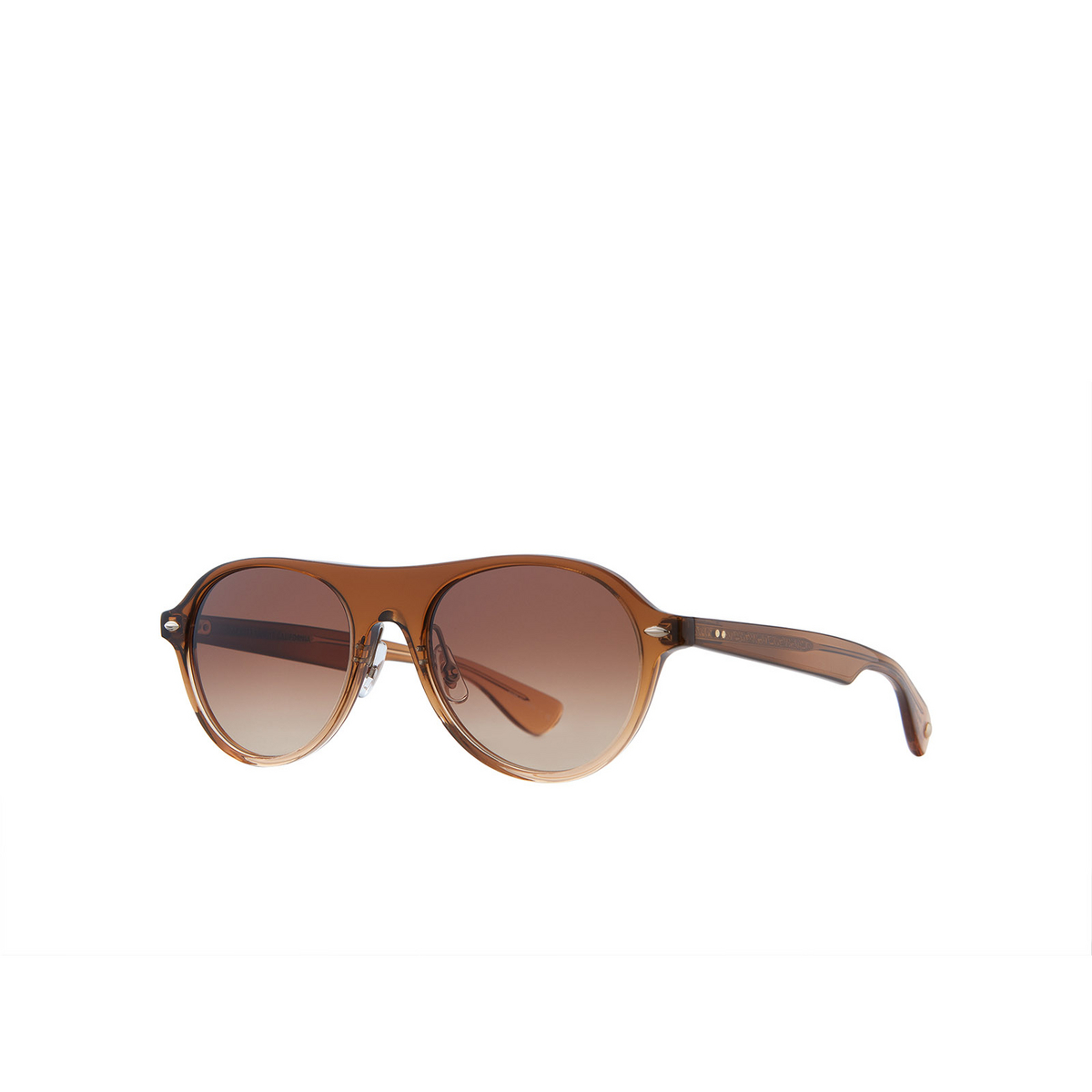 Occhiali da sole Garrett Leight LADY ECKHART GOF/CADG Golden Fade - tre quarti