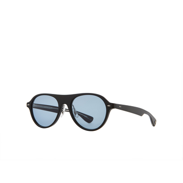 Garrett Leight LADY ECKHART Sunglasses mbk/pac matte black - three-quarters view