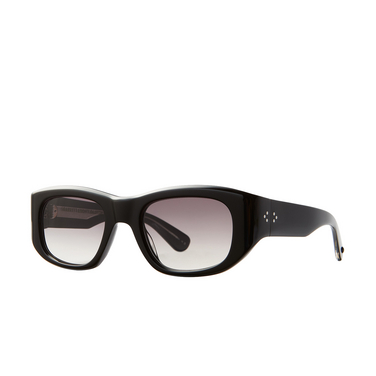 Garrett Leight LAGUNA Sunglasses BK/WMNG black - three-quarters view
