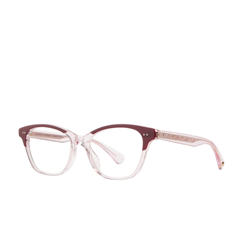 Garrett Leight LILY Eyeglasses BGYLM burgundy laminate - 2/4