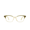 Garrett Leight LILY Eyeglasses OLA olive laminate - product thumbnail 1/4