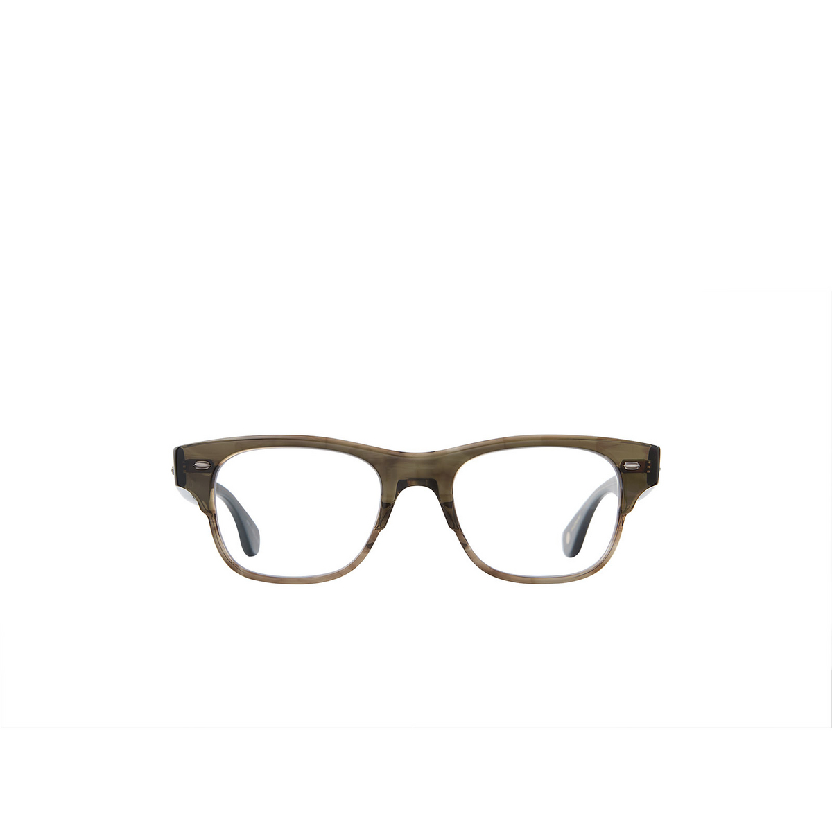 Garrett Leight RODRIGUEZ Eyeglasses OT Olive Tortoise - front view