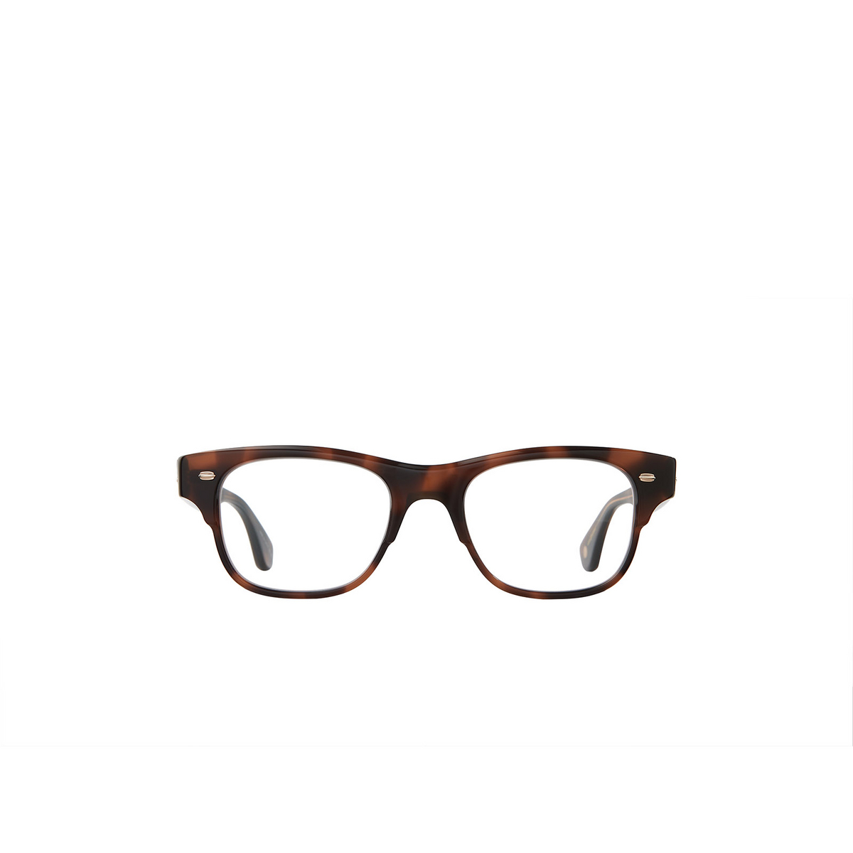Garrett Leight RODRIGUEZ Eyeglasses SPBRNSH Spotted Brown Shell - front view