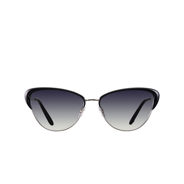 Garrett Leight VISTA Sunglasses LGM-BK/SFOXG light gunmetal-black/semi-flat onyx gradient - front view