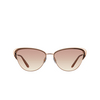 Garrett Leight VISTA Sunglasses RG-MKVE/SFCOG rose gold-mink velvet - product thumbnail 1/3