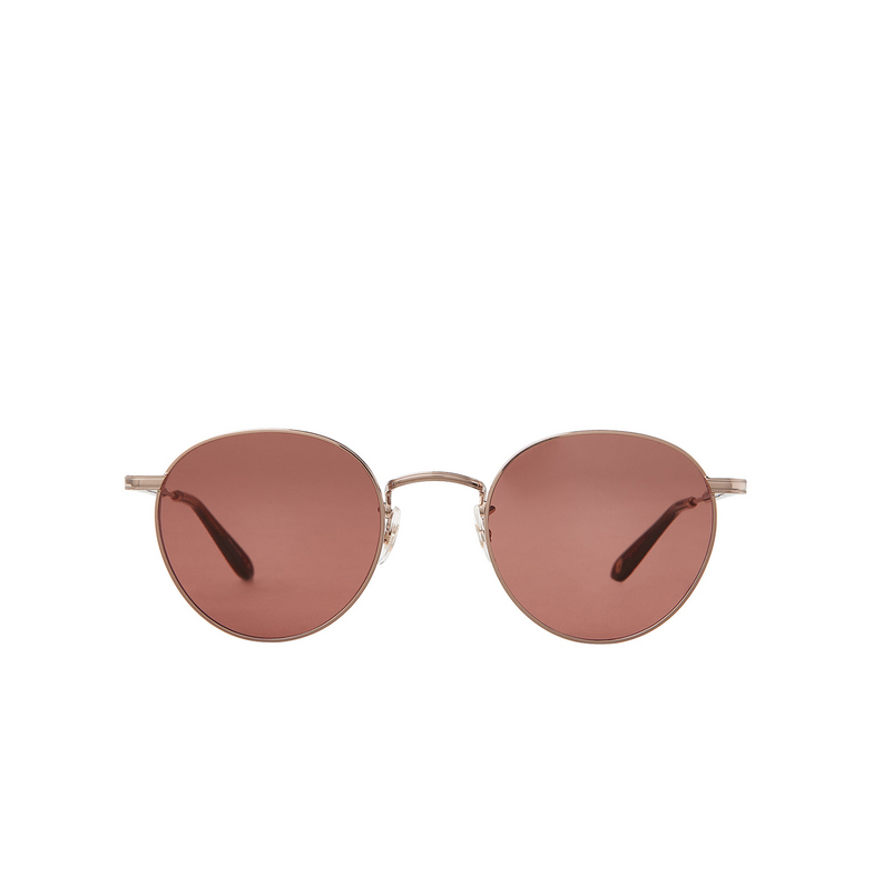 Garrett Leight WILSON M Sunglasses CO-SPBRNSH/SFPRW copper-spotted brown shell - 1/4