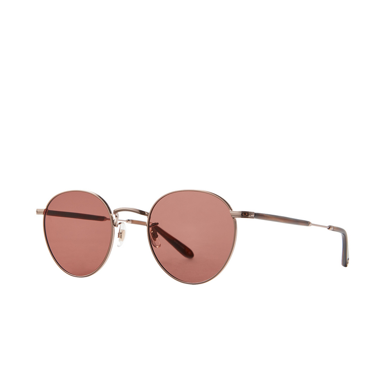 Garrett Leight WILSON M Sunglasses CO-SPBRNSH/SFPRW copper-spotted brown shell - 2/4