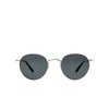 Garrett Leight WILSON M Sunglasses SV-BK/SFPBS silver-black - product thumbnail 1/4