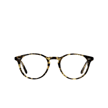 Gafas graduadas Garrett Leight WINWARD BKA black amber - Vista delantera