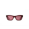 Garrett Leight WOZ Sunglasses MER/LI merlot - product thumbnail 1/4