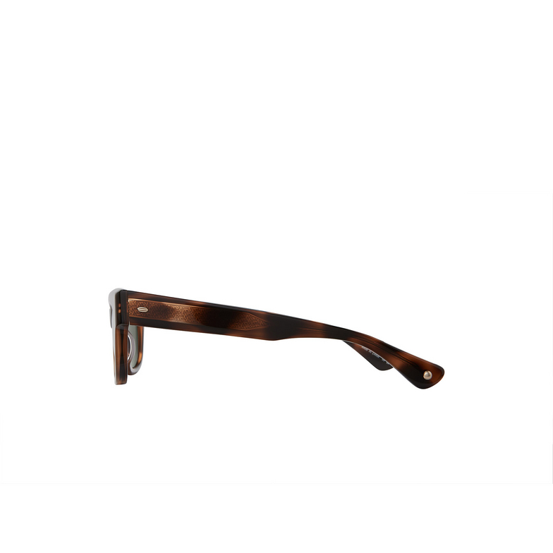 Garrett Leight WOZ Sunglasses SPBRNSH/G15 spotted brown shell - 3/4