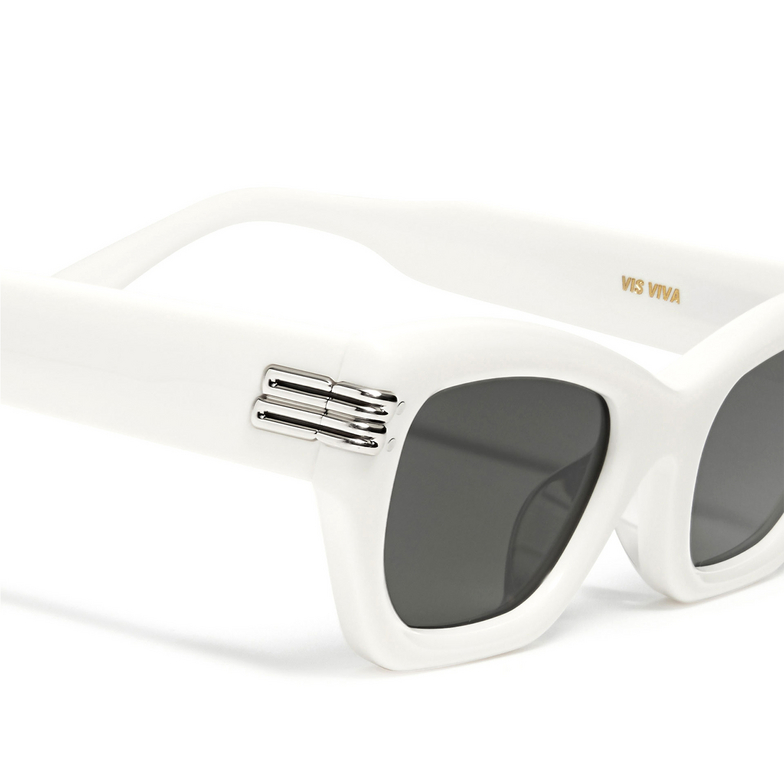 Gentle Monster VIS VIVA Sunglasses W2 white - 3/5