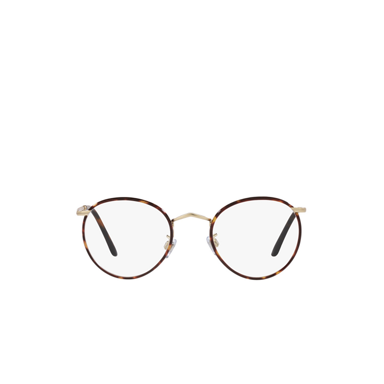 Giorgio Armani AR 112MJ Eyeglasses 3002 matte pale gold / havana - 1/4