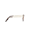 Giorgio Armani AR 112MJ Eyeglasses 3002 matte pale gold / havana - product thumbnail 3/4