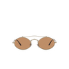 Giorgio Armani AR 115SM Sunglasses 300253 matte pale gold - product thumbnail 1/4