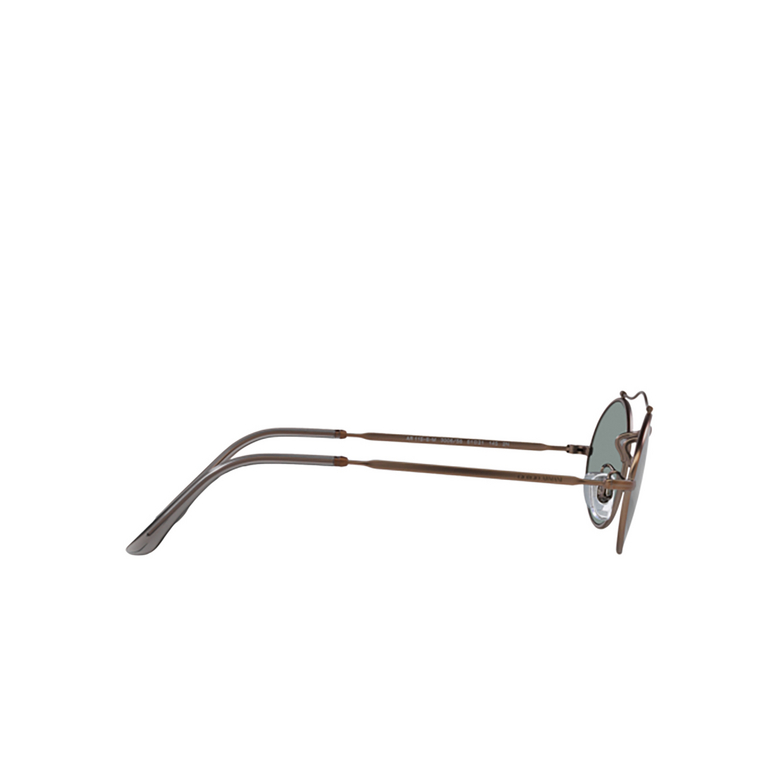 Giorgio Armani AR 115SM Sunglasses 300656 matte bronze - 3/4
