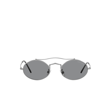 Giorgio Armani AR 115SM Sunglasses 304502 matte silver - front view