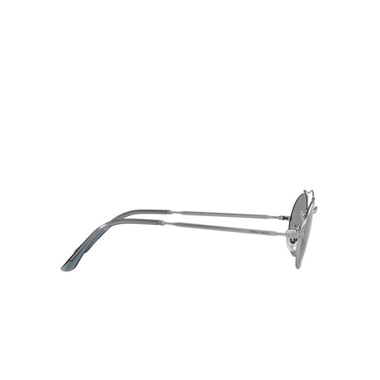 Giorgio Armani AR 115SM Sunglasses 304502 matte silver - 3/4