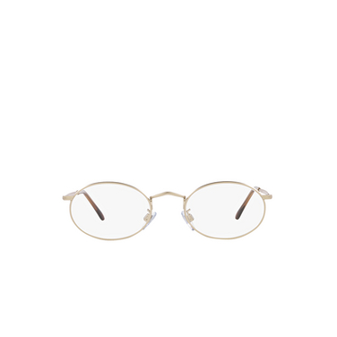 Gafas graduadas Giorgio Armani AR 131VM 3002 matte pale gold - Vista delantera