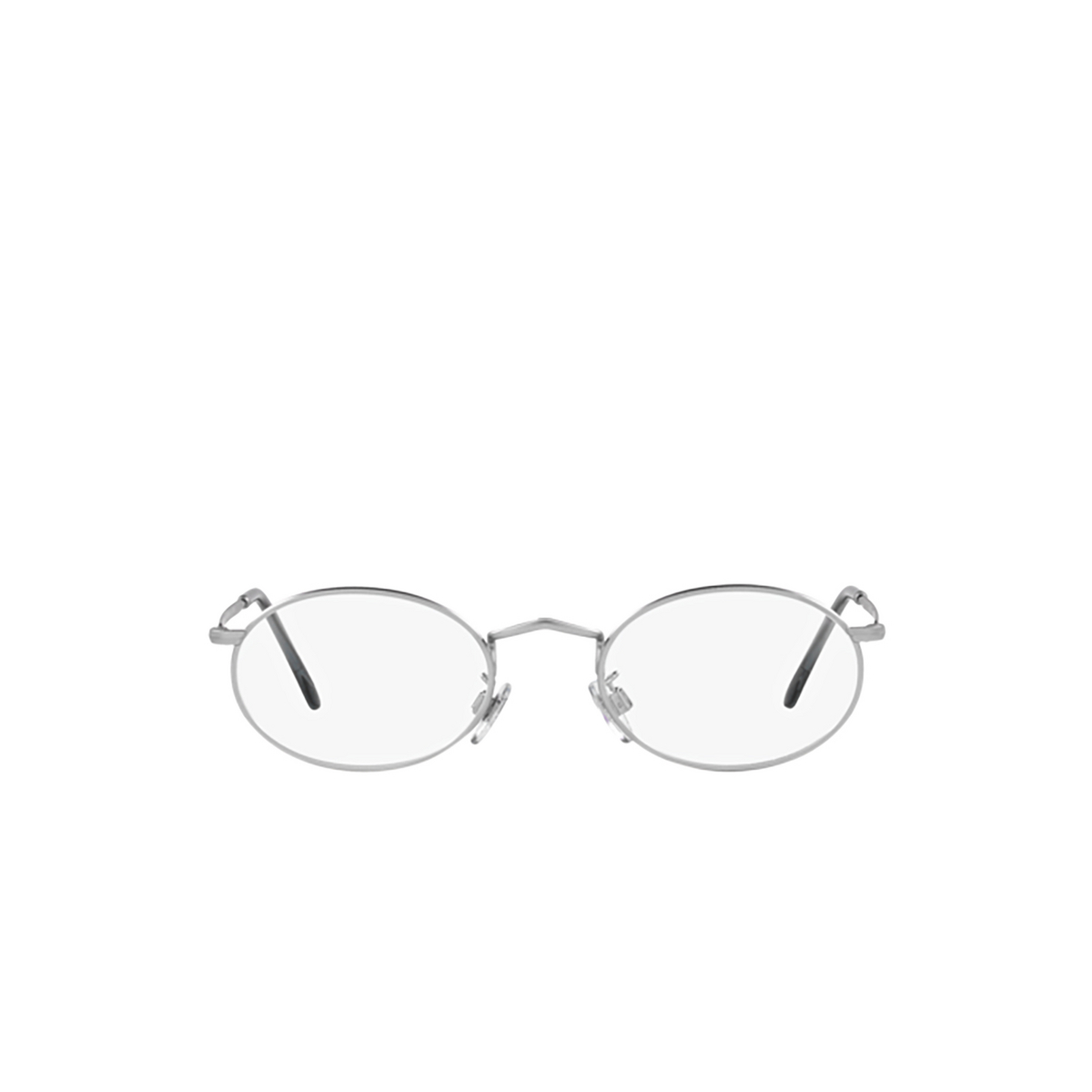 Giorgio Armani AR 131VM Eyeglasses 3045 Matte Silver - front view