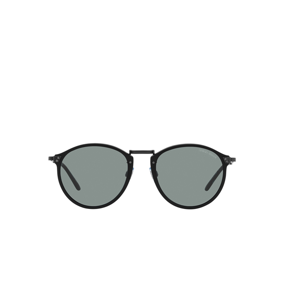 Giorgio Armani AR 318SM Sunglasses 504256 Matte Black - front view