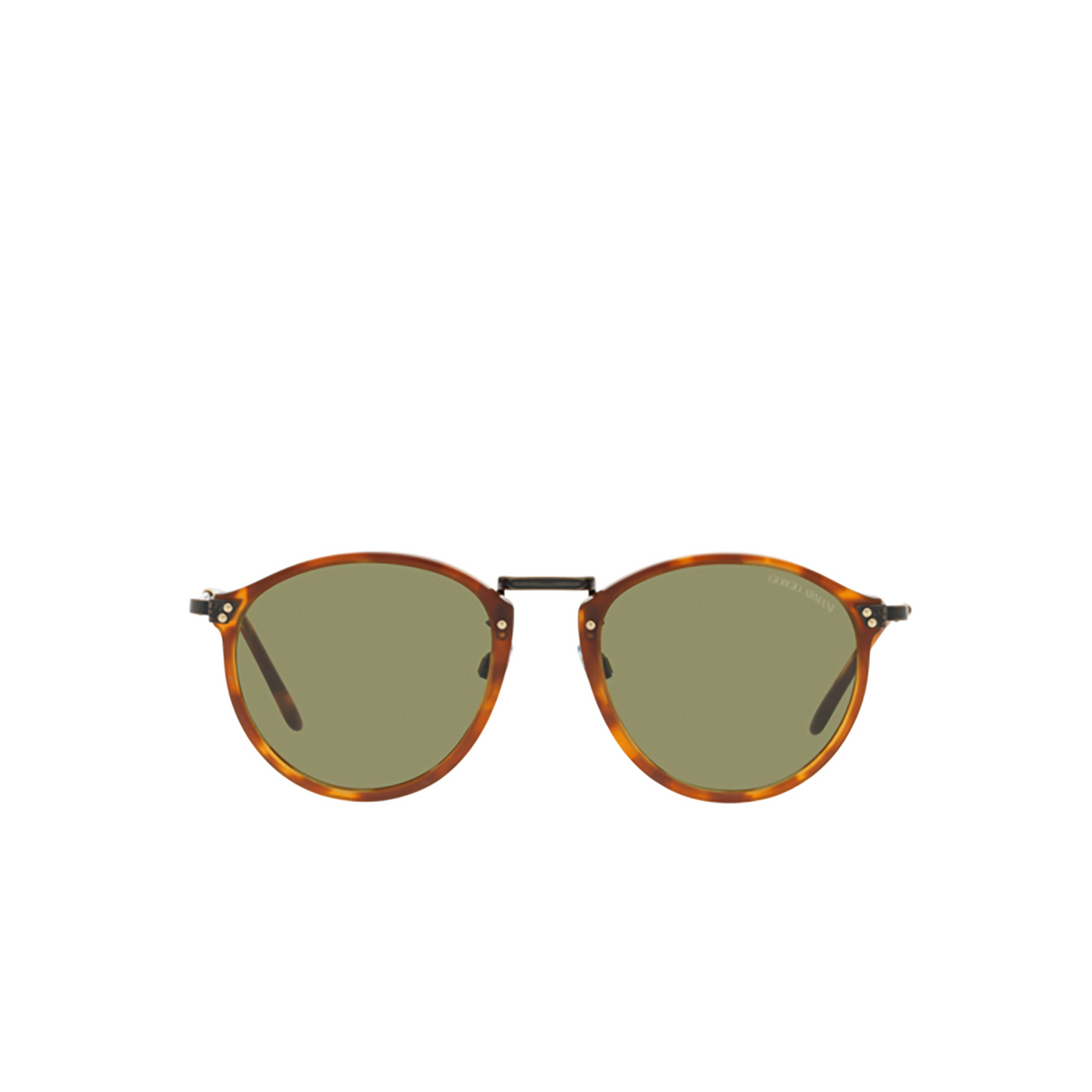 Giorgio Armani AR 318SM Sunglasses 598814 Red Havana - front view