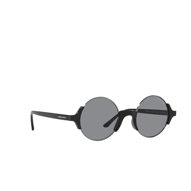 Giorgio Armani AR326SM Sunglasses 500102 gunmetal - three-quarters view