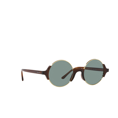 Giorgio Armani AR326SM Sunglasses 506914 pale gold - three-quarters view