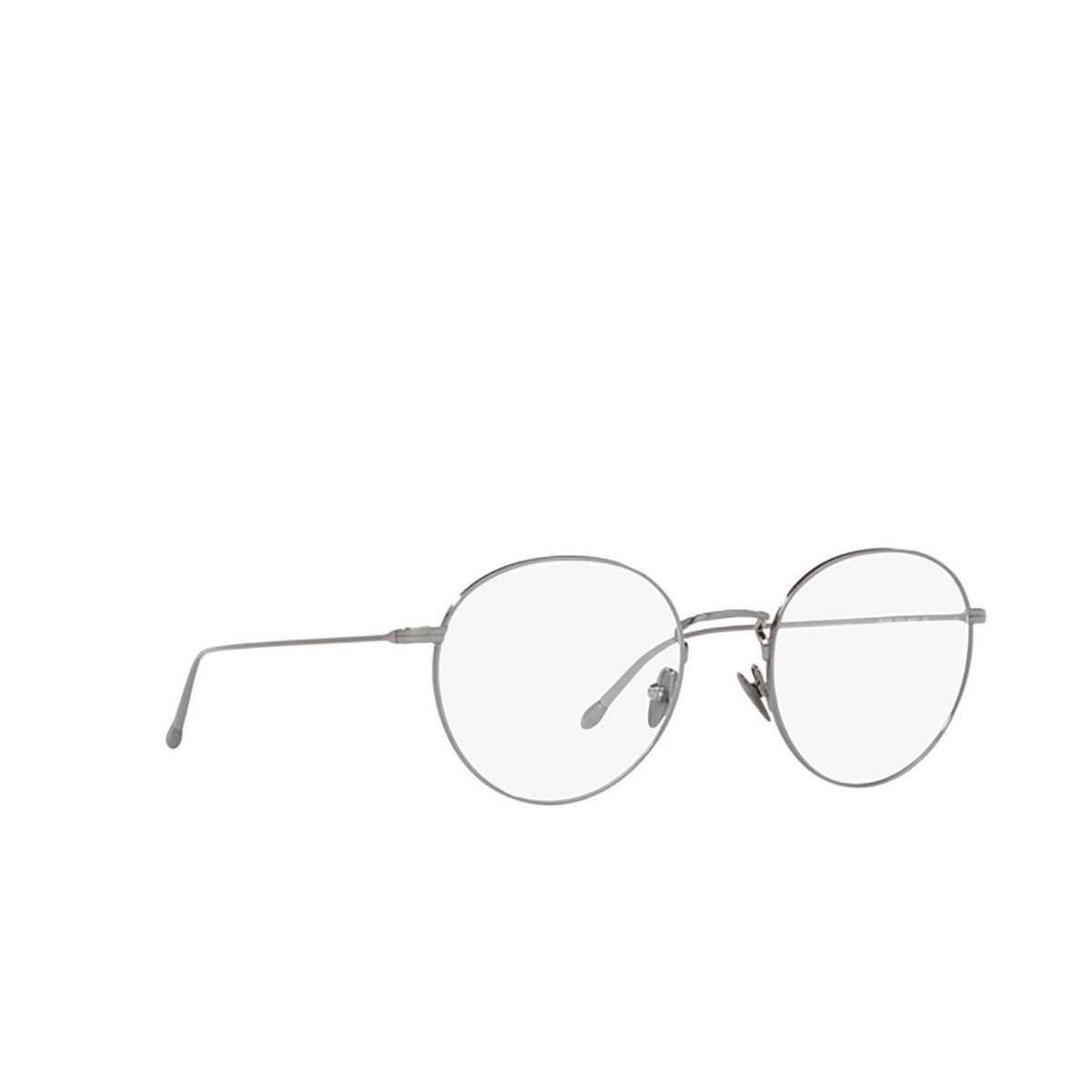 Giorgio Armani AR5095 Eyeglasses 3010 Gunmetal - three-quarters view