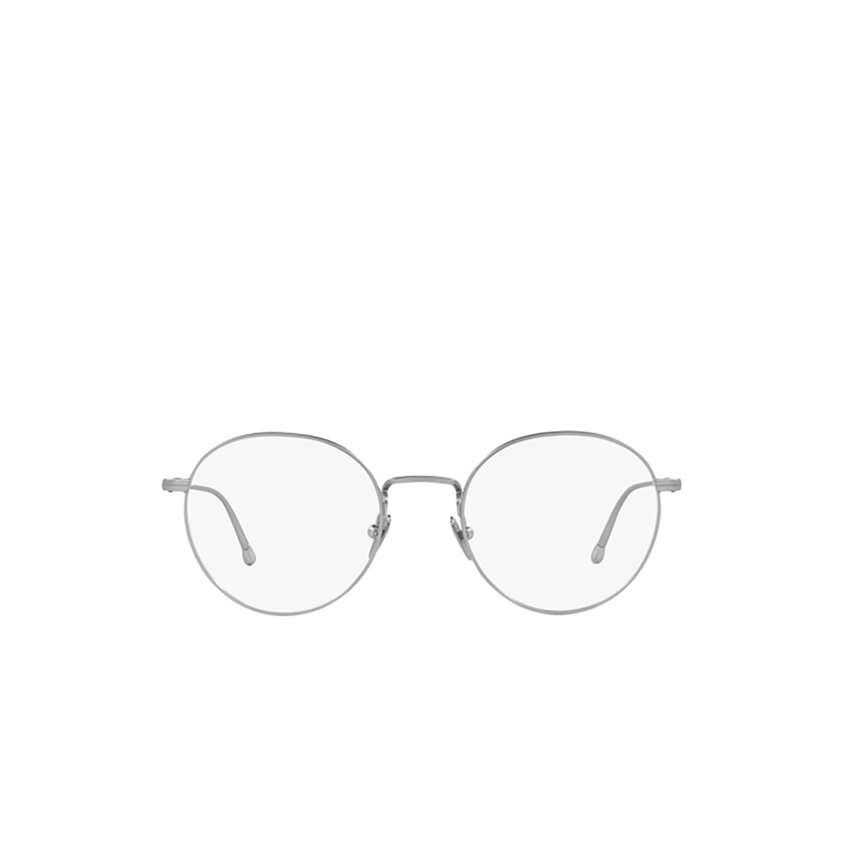 Giorgio Armani AR5095 Eyeglasses 3045 Matte Silver - front view