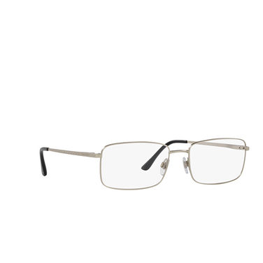 Giorgio Armani AR5108 Eyeglasses 3002 matte pale gold - three-quarters view