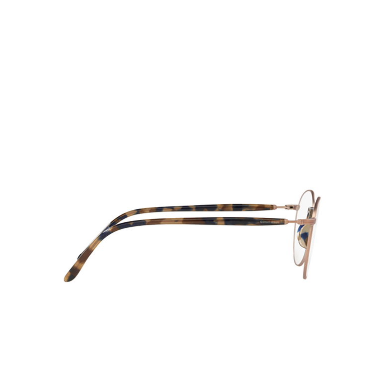 Giorgio Armani AR5117 Eyeglasses 3004 matte rose gold - 3/4