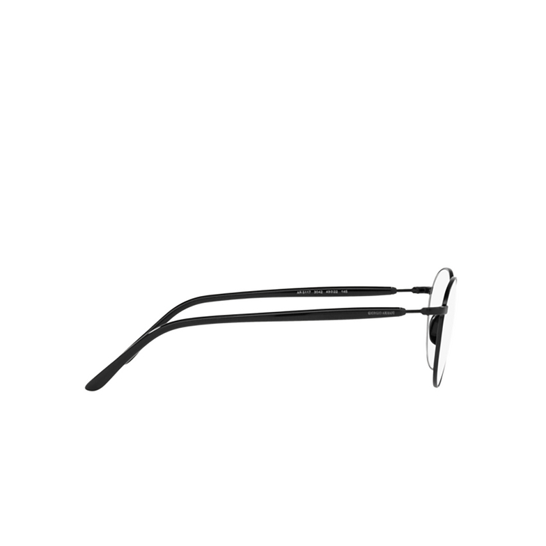 Giorgio Armani AR5117 Eyeglasses 3042 matte black - 3/4