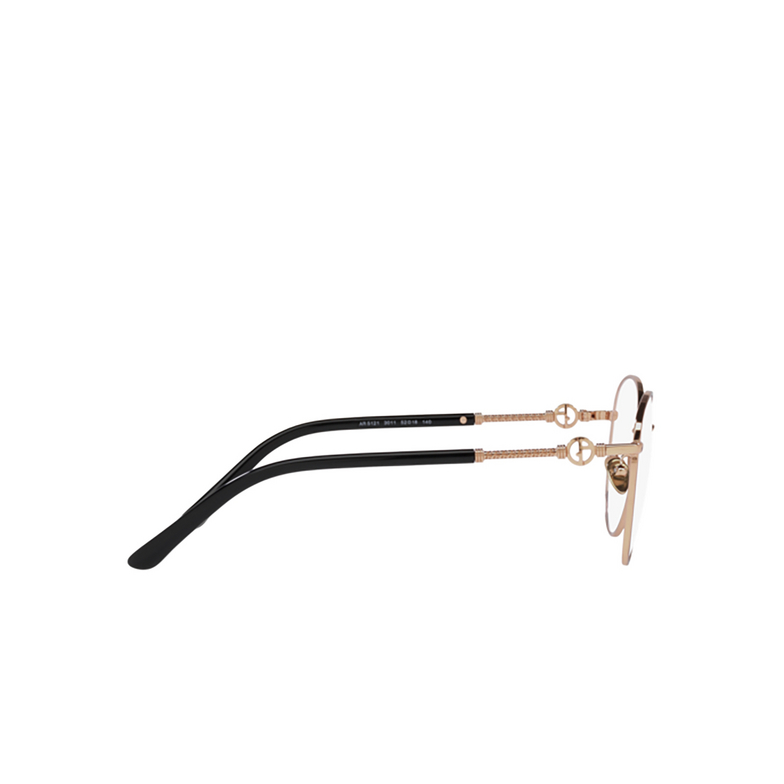 Giorgio Armani AR5121 Eyeglasses 3011 rose gold - 3/4