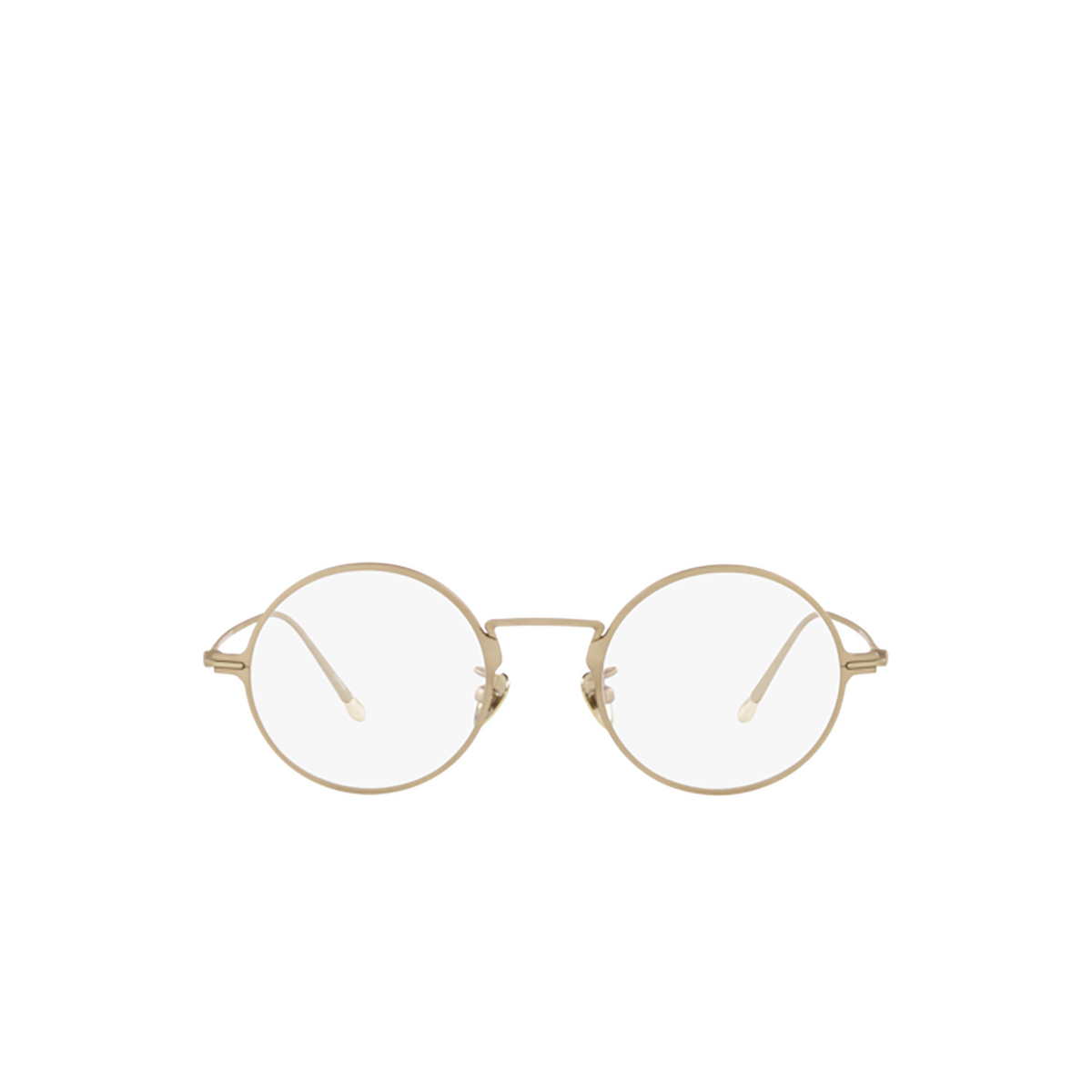 Giorgio Armani AR5125T Eyeglasses 3281 Matte Pale Gold - front view