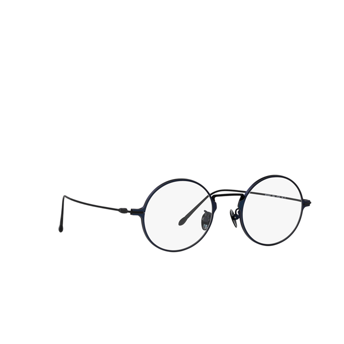 Giorgio Armani AR5125T Eyeglasses 3341 Matte Blue - three-quarters view