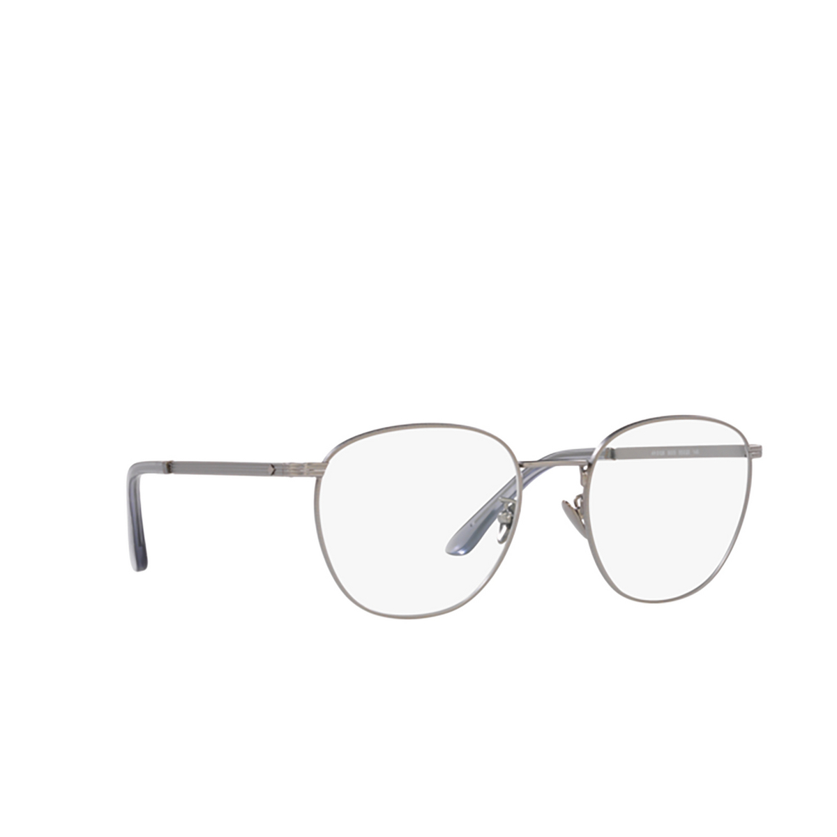 Giorgio Armani AR5128 Eyeglasses 3003 Matte Gunmetal - three-quarters view