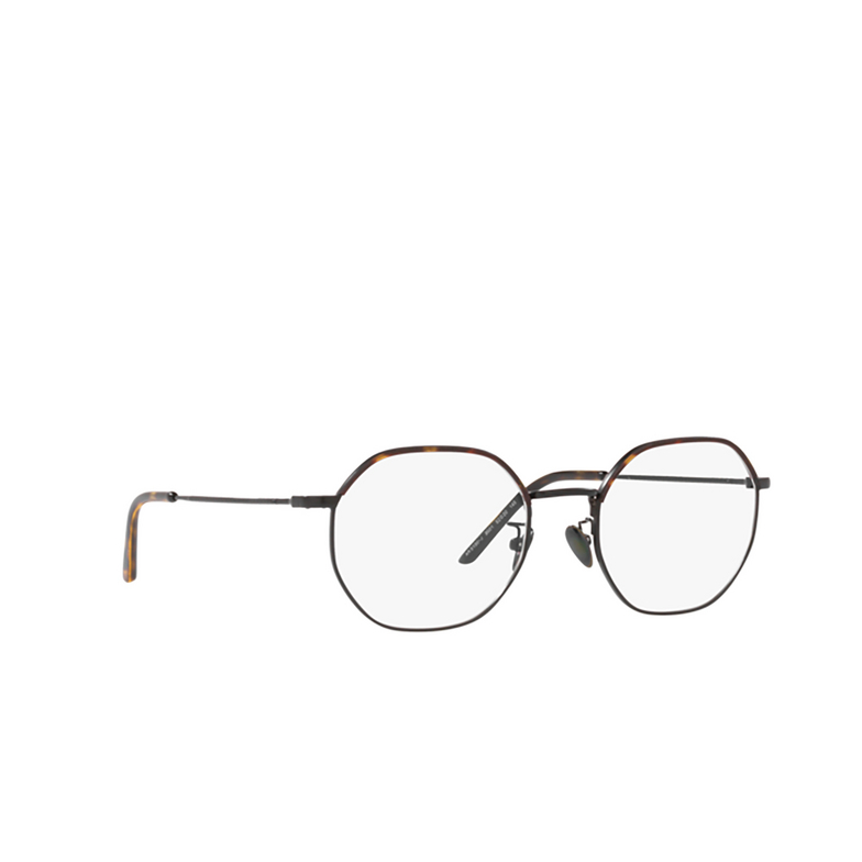 Giorgio Armani AR5130J Eyeglasses 3001 matte black / havana - 2/4