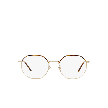 Giorgio Armani AR5130J Eyeglasses 3002 matte pale gold / light havana - front view