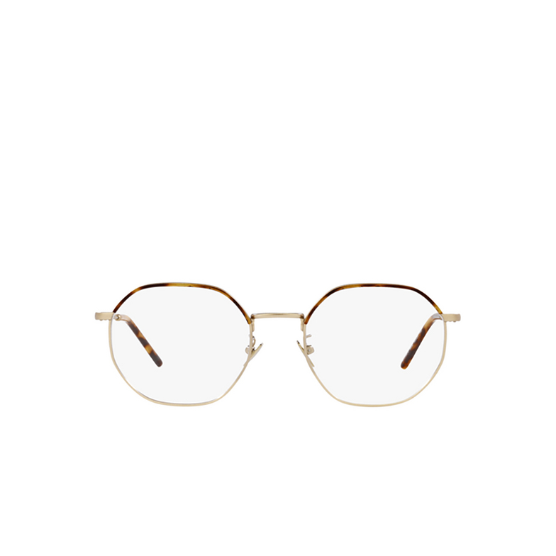 Giorgio Armani AR5130J Eyeglasses 3002 matte pale gold / light havana - 1/4